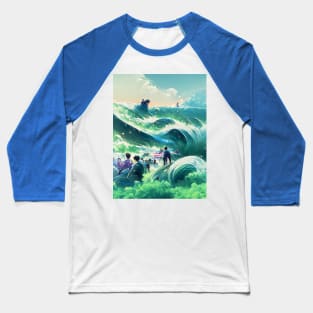 Dream of Surfers Baseball T-Shirt